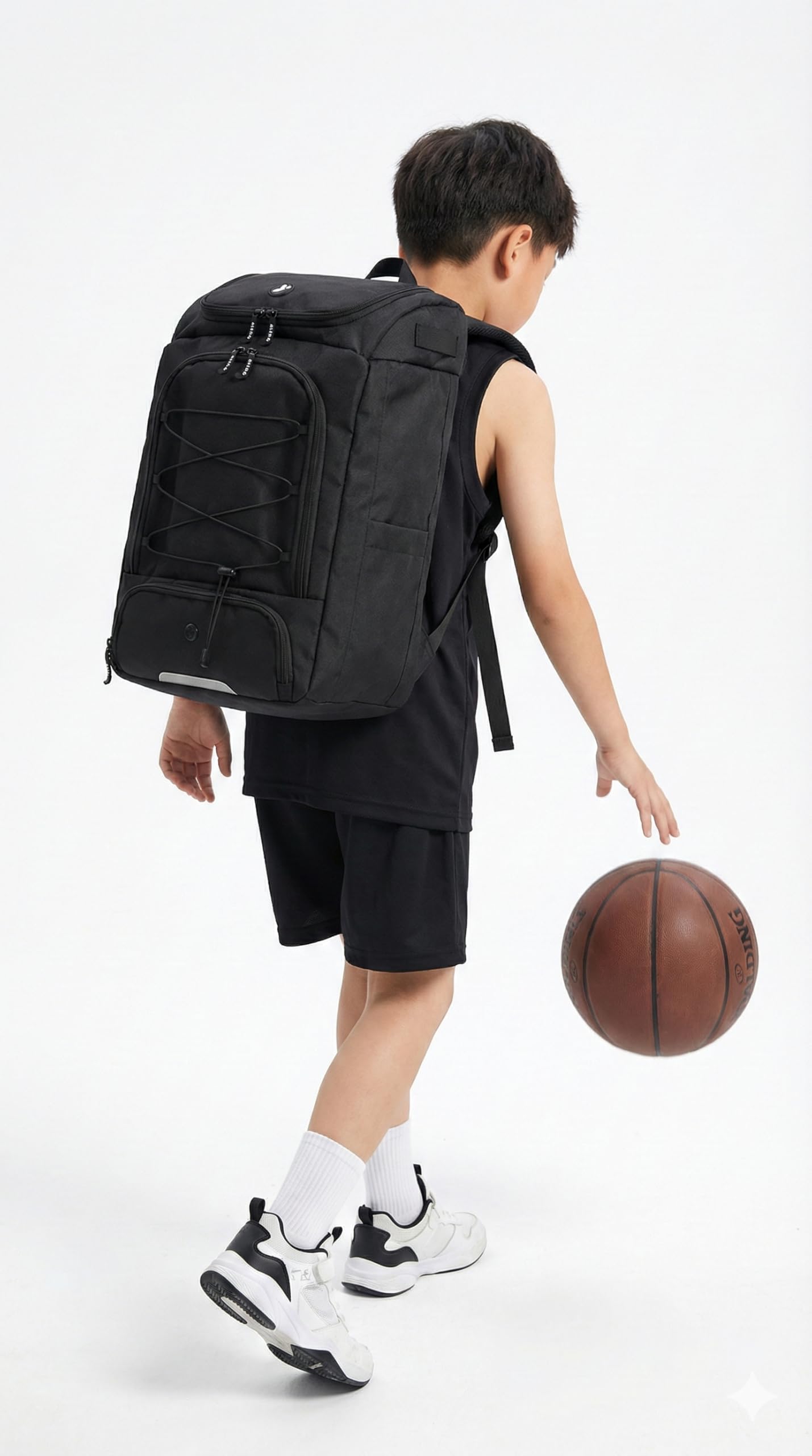 J World Athlete Sports Ball & Baseball Bag. Soccer Volleyball Basketball Backpack Women Men. Kids Softball Bat Bag Girls Boys - Image 8