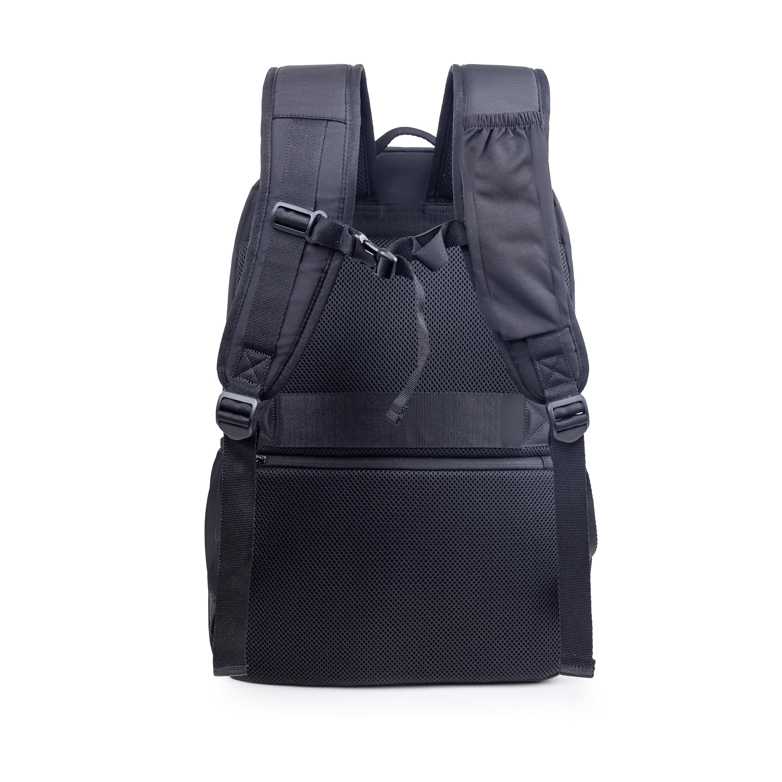 J World New York Allan Backpack for Teens and Adults. Student Laptop Bookbag, Black, One Size - Image 4