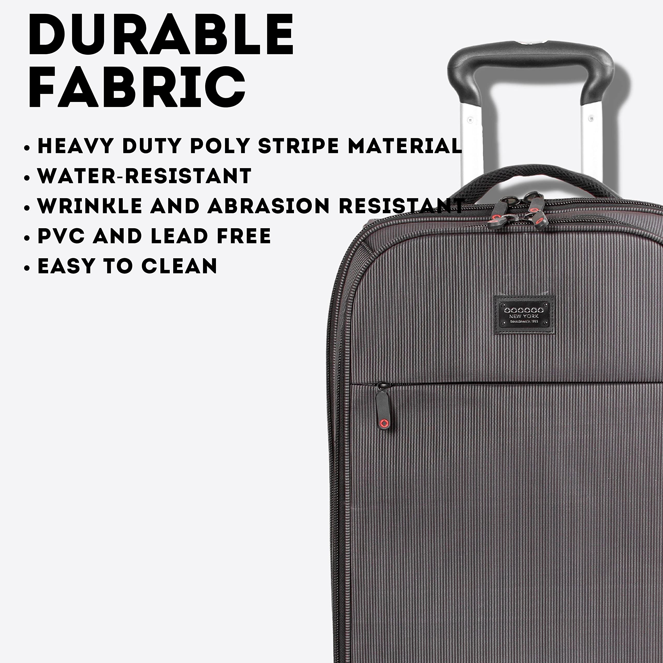 J World New York Ray Business Rolling Backpack - Image 4