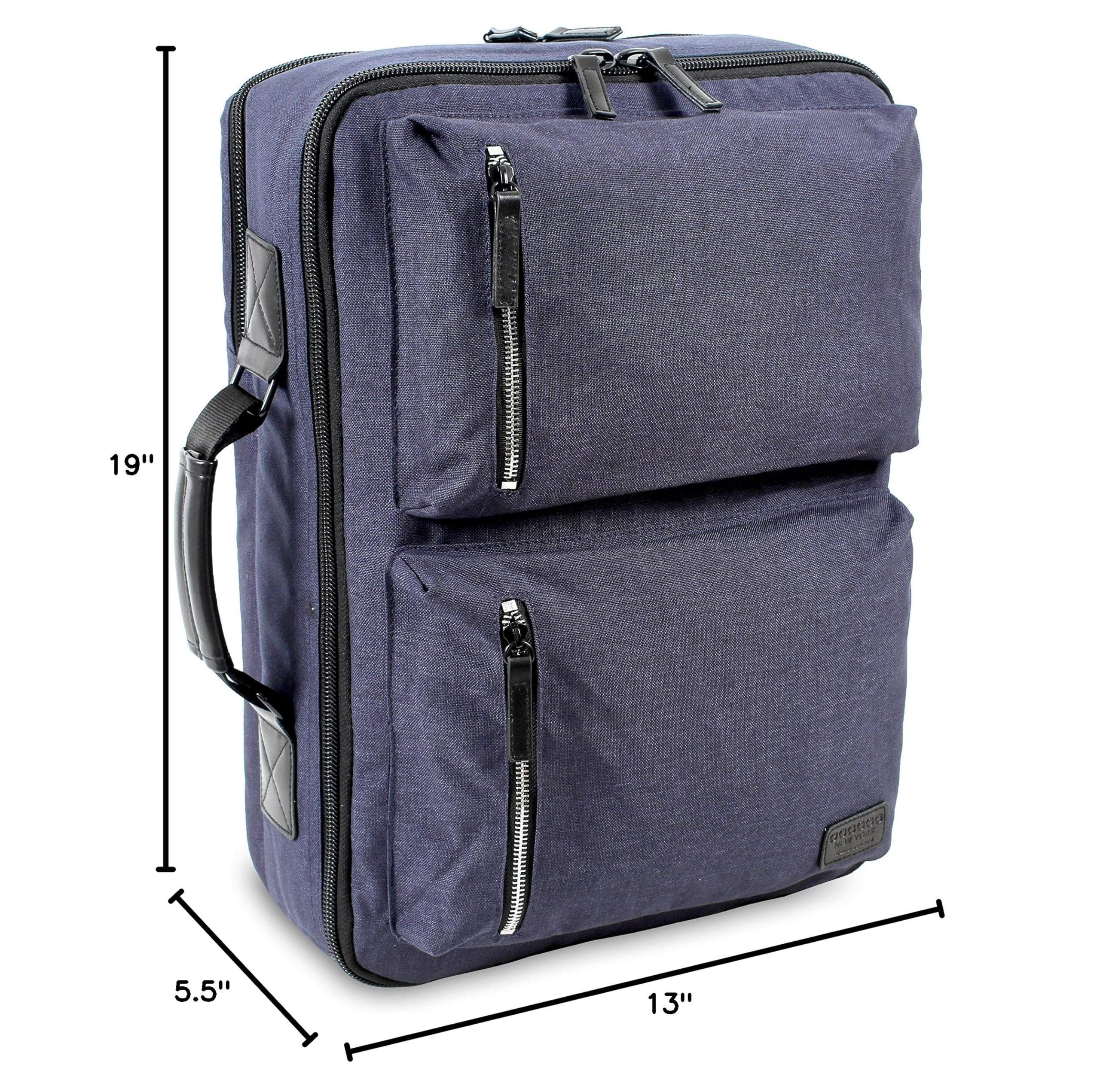 J World New York Station Convertible Laptop Backpack - Image 8