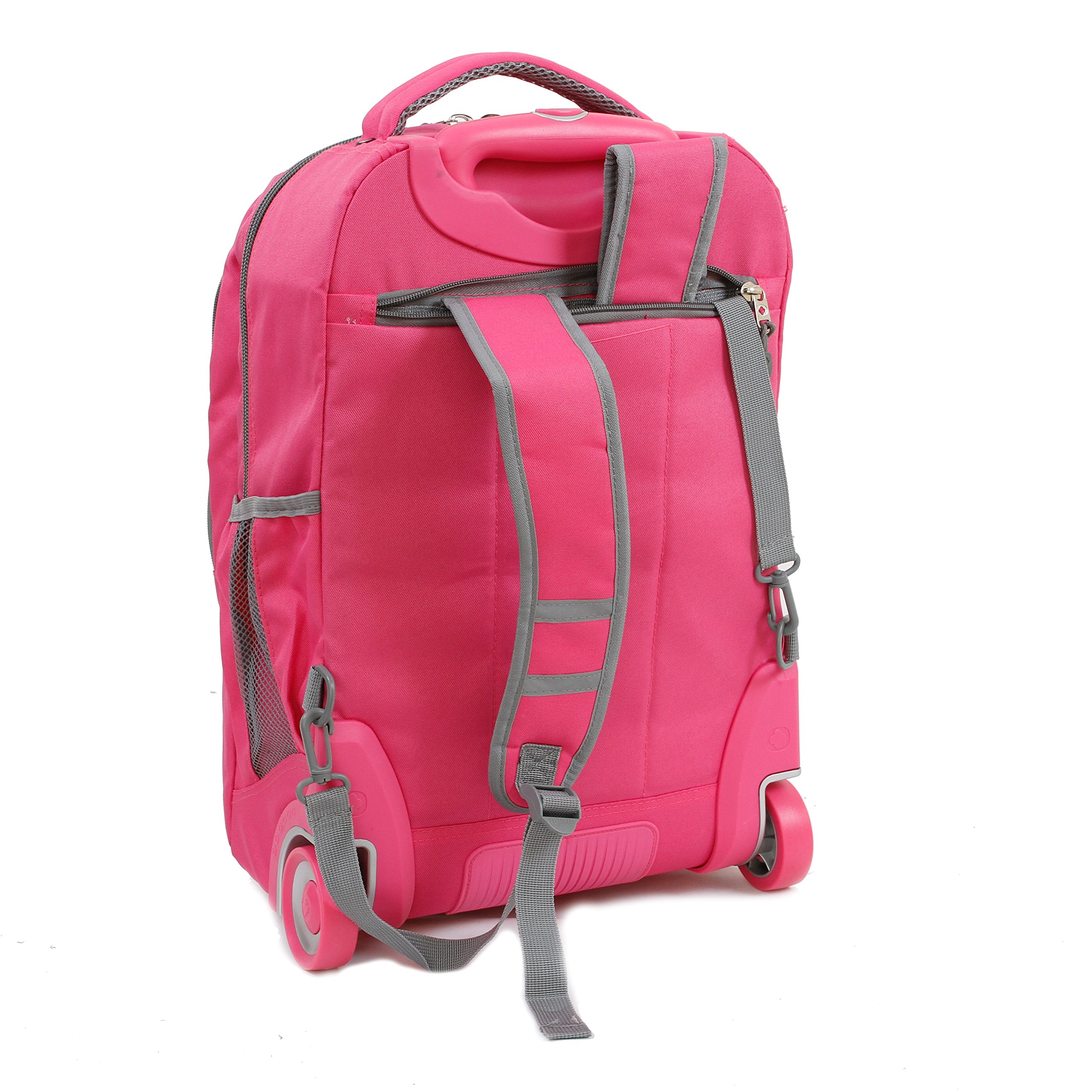 J World New York Walkway Rolling Backpack - Image 3