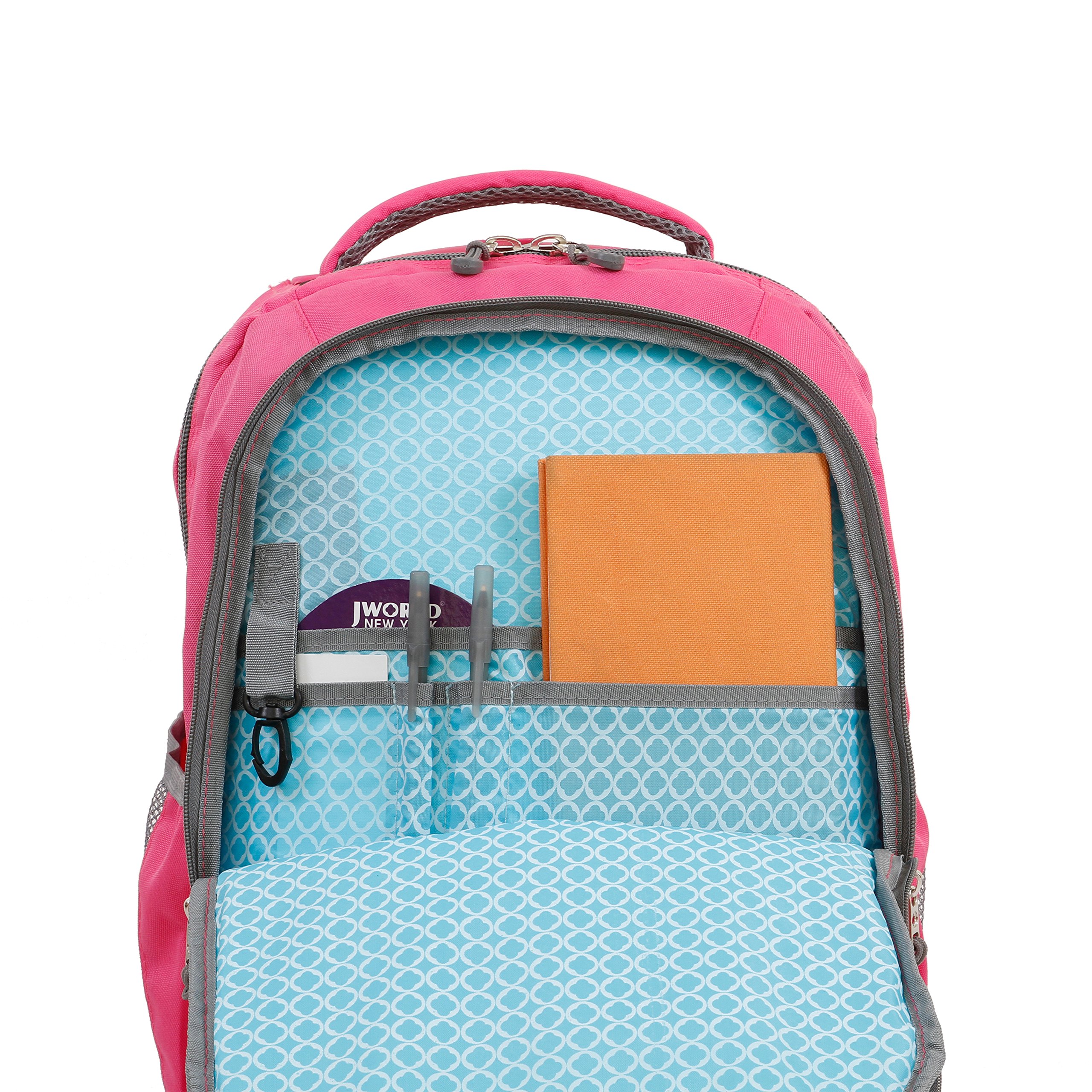 J World New York Walkway Rolling Backpack - Image 5