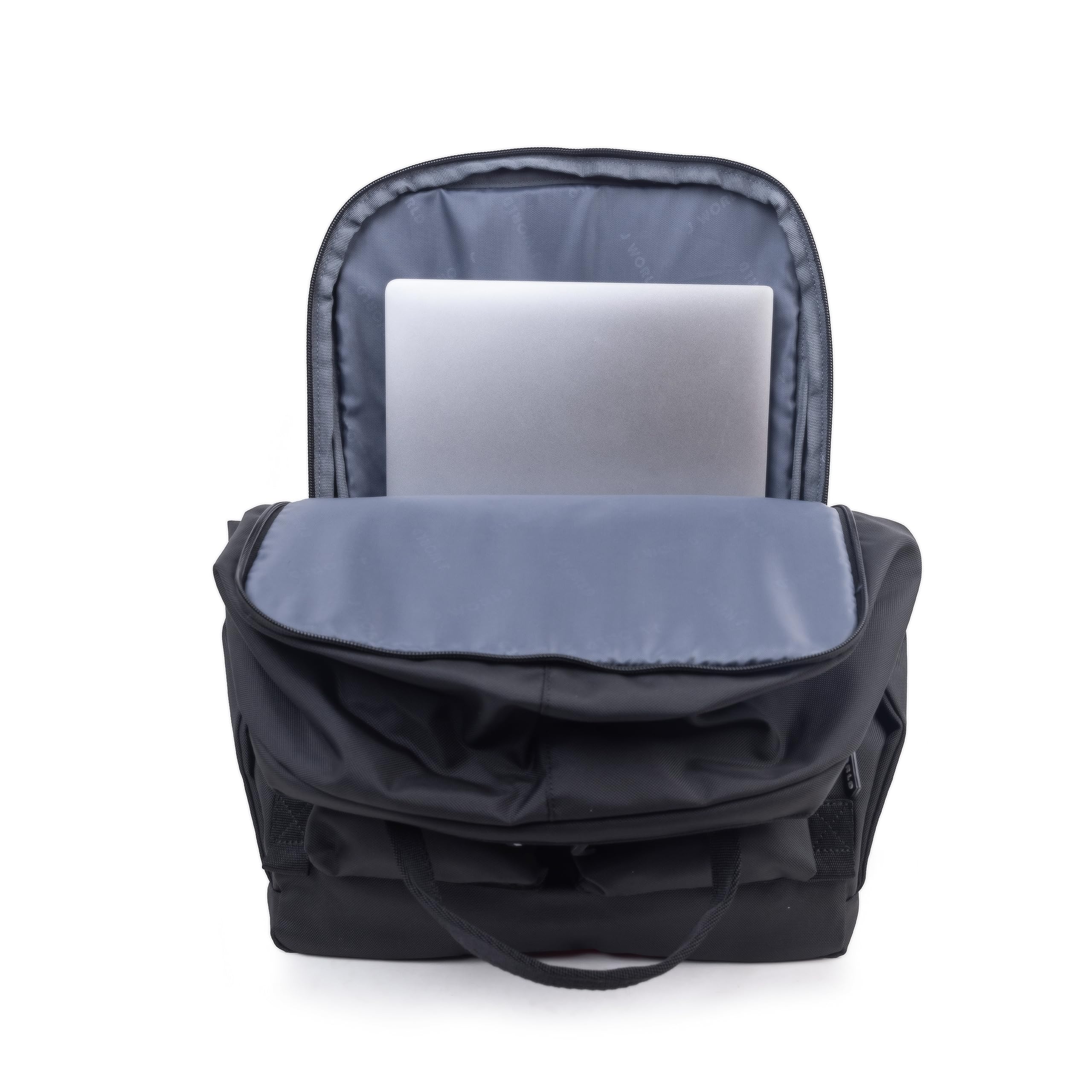 J World Timo Backpack for Teen Kids and Adults. Student Laptop Bookbag, Black - Image 4